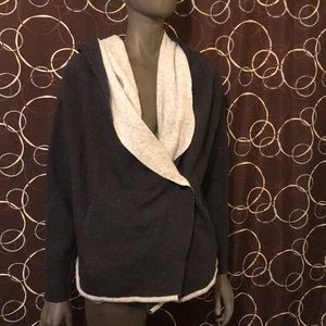 Walter Baker oversized cardigan/hoodie grey Medium